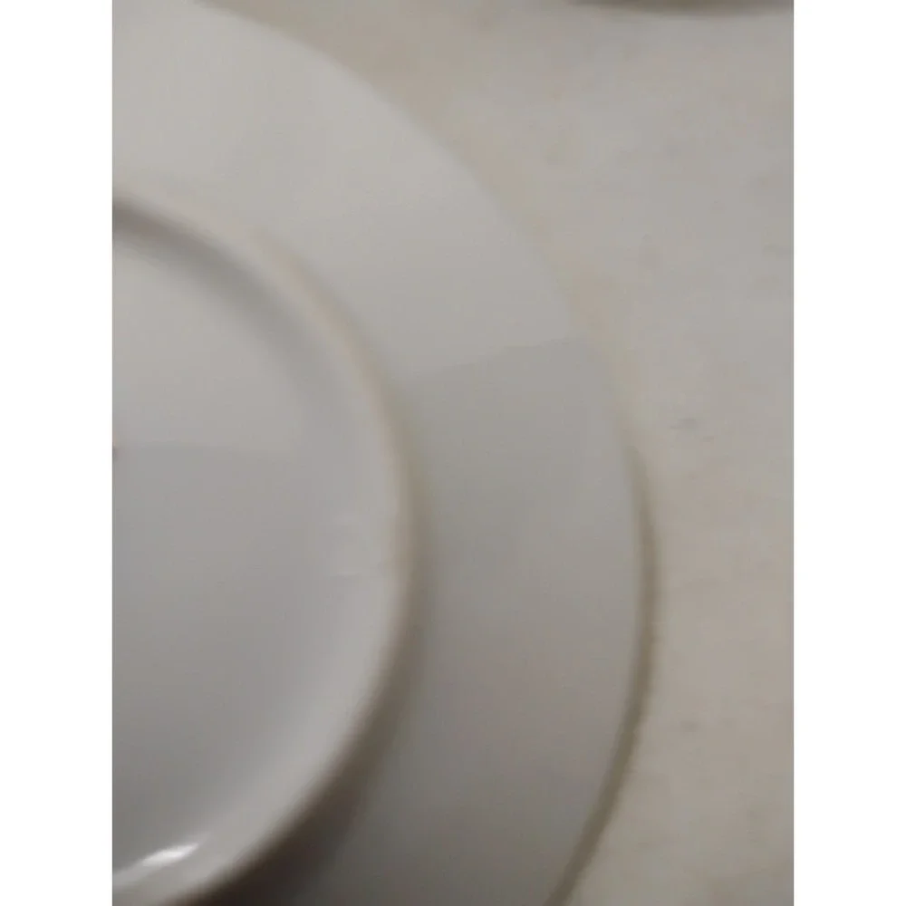 Bernardo Fine Porcelain Turkish Coffee 6 Cups 6 Saucers Skyline Birds Gold Tea
